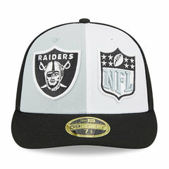 Las Vegas Raiders New Era 2023 Sideline Low Profile 59FIFTY Fitted Hat Gray/Black - NFL
