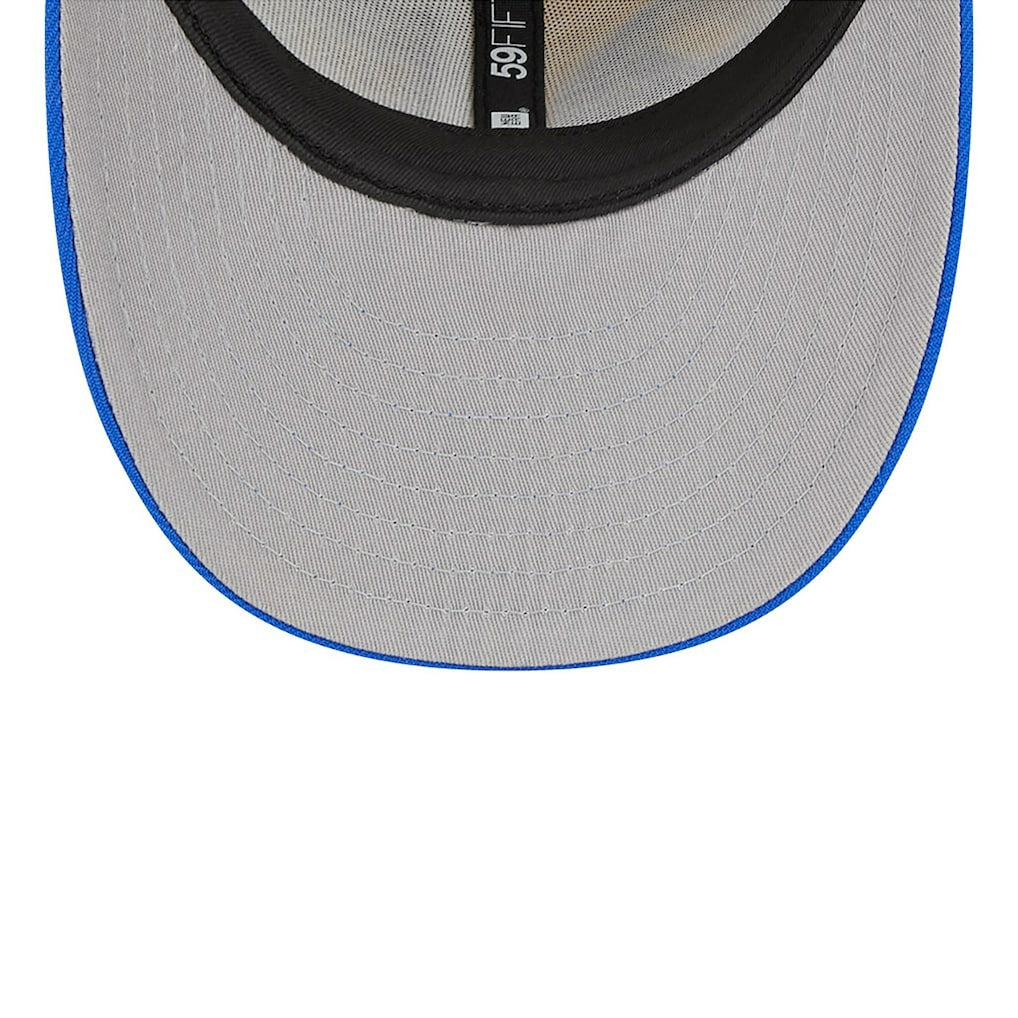 Los Angeles Rams New Era 2023 Sideline Low Profile 59FIFTY Fitted Hat Yellow/Royal - NFL