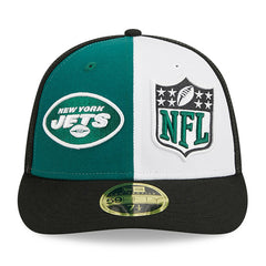 New York Jets New Era 2023 Sideline Low Profile 59FIFTY Fitted Hat Green/Black - NFL