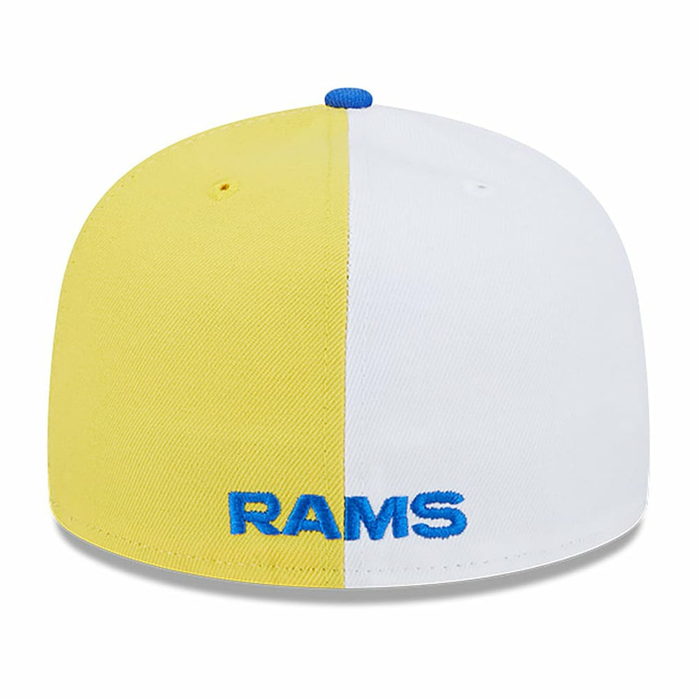 Los Angeles Rams New Era 2023 Sideline 59FIFTY Fitted Hat Gold/Royal - NFL
