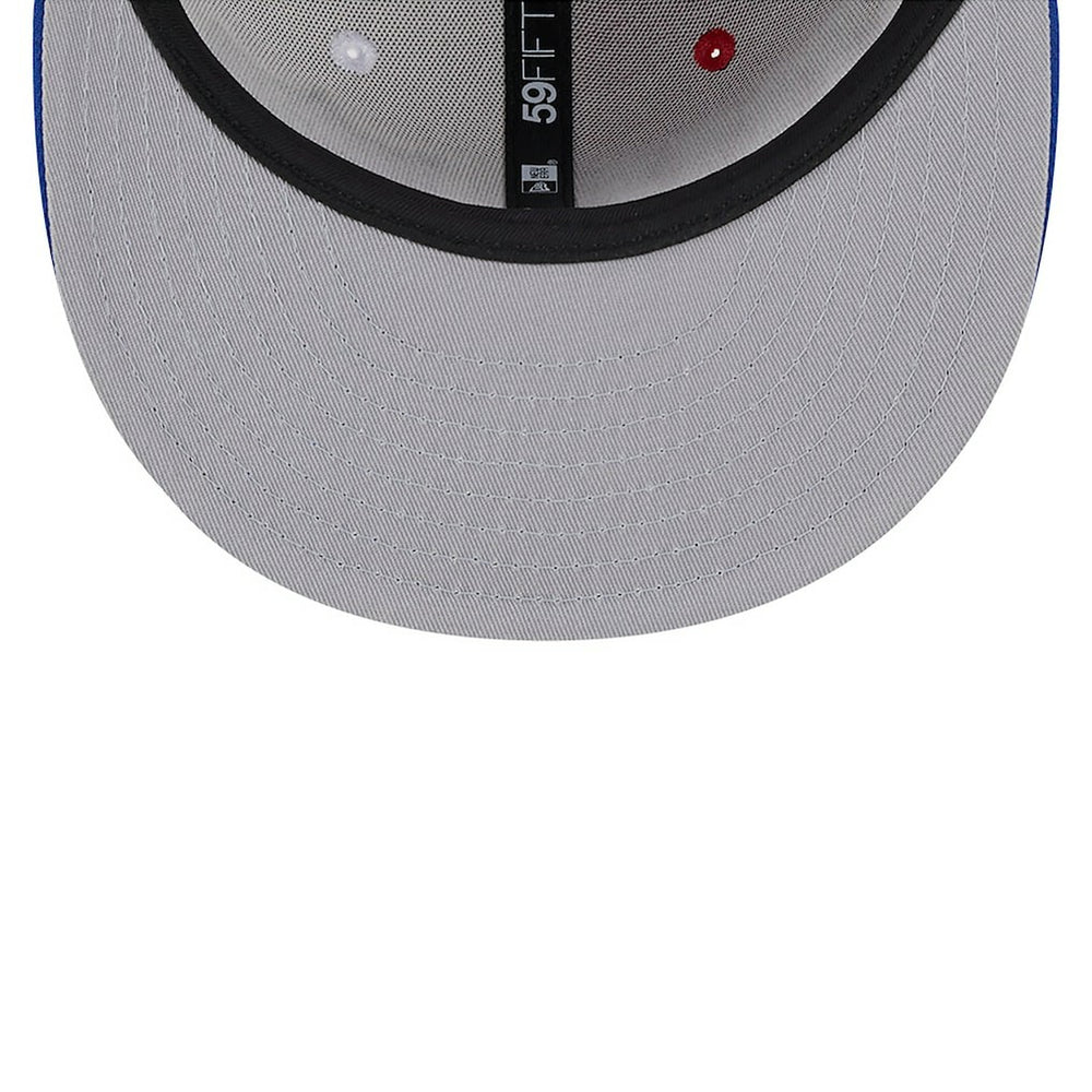 New York Giants New Era 2023 Sideline 59FIFTY Fitted Hat Red/Royal - NFL