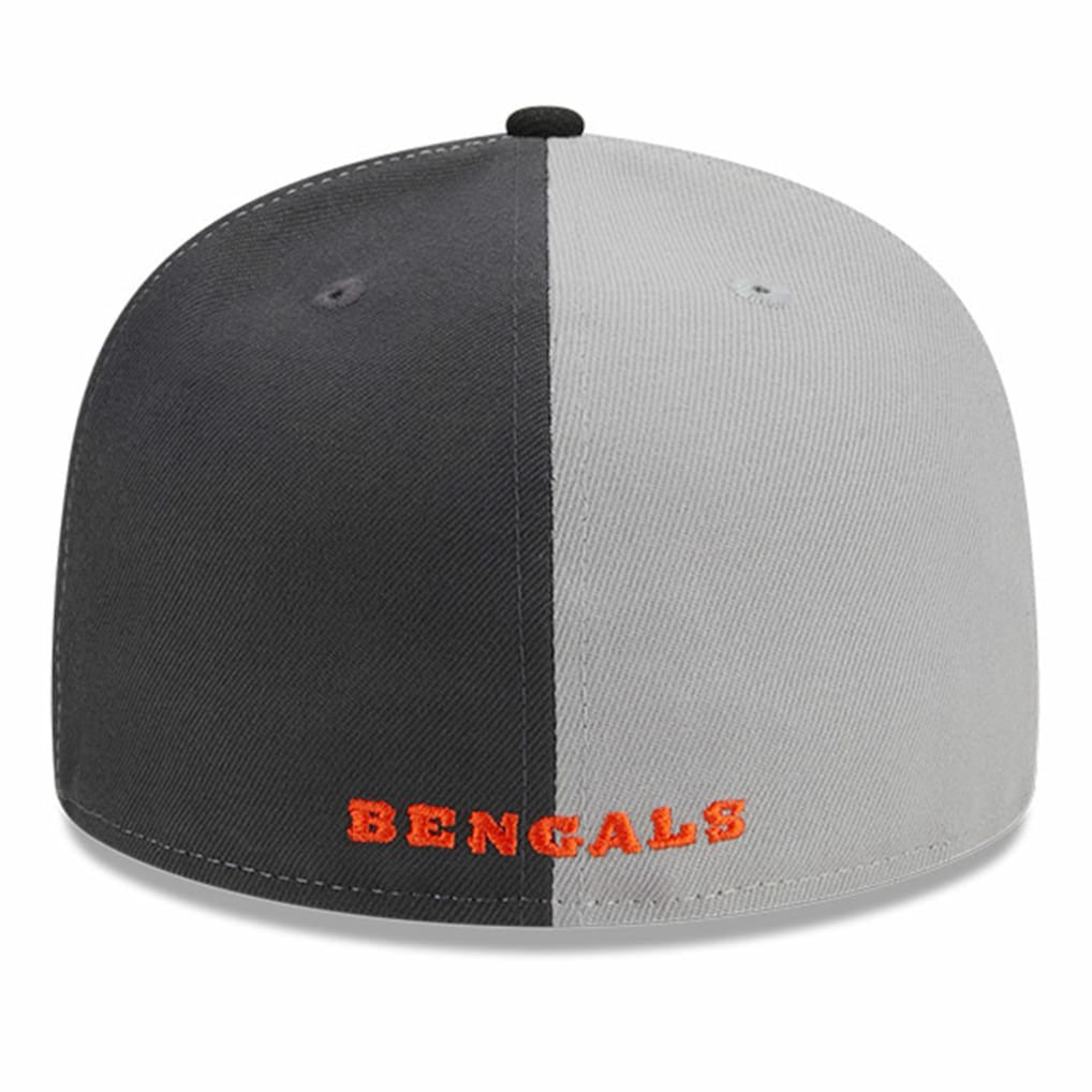 Cincinnati Bengals New Era 2023 Sideline 59FIFTY Fitted Hat Gray/Black - NFL