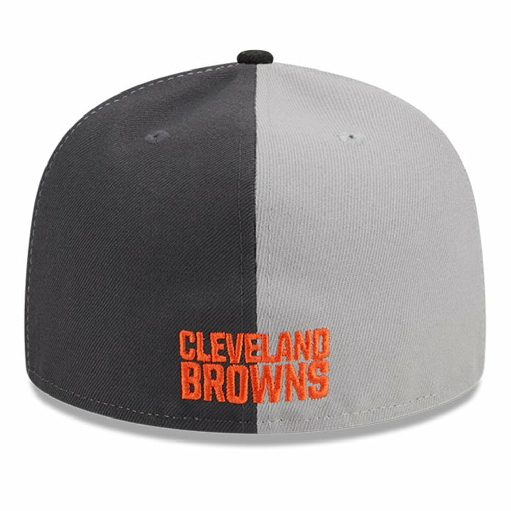 Cleveland Browns New Era 2023 Sideline 59FIFTY Fitted Hat Gray/Black - NFL