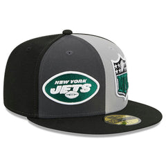 New York Jets New Era 2023 Sideline 59FIFTY Fitted Hat Gray/Black - NFL