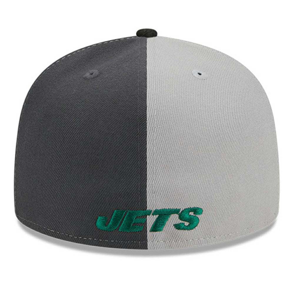 New York Jets New Era 2023 Sideline 59FIFTY Fitted Hat Gray/Black - NFL