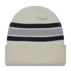 Dallas Cowboys New Era Vintage Cuffed Knit Hat Cream - NFL