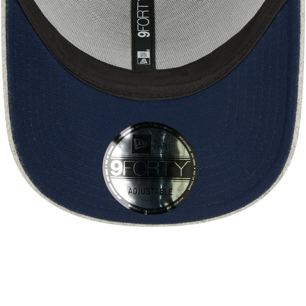 Dallas Cowboys New Era Pop Trucker 9FORTY Adjustable Hat Heather Gray/Navy - NFL