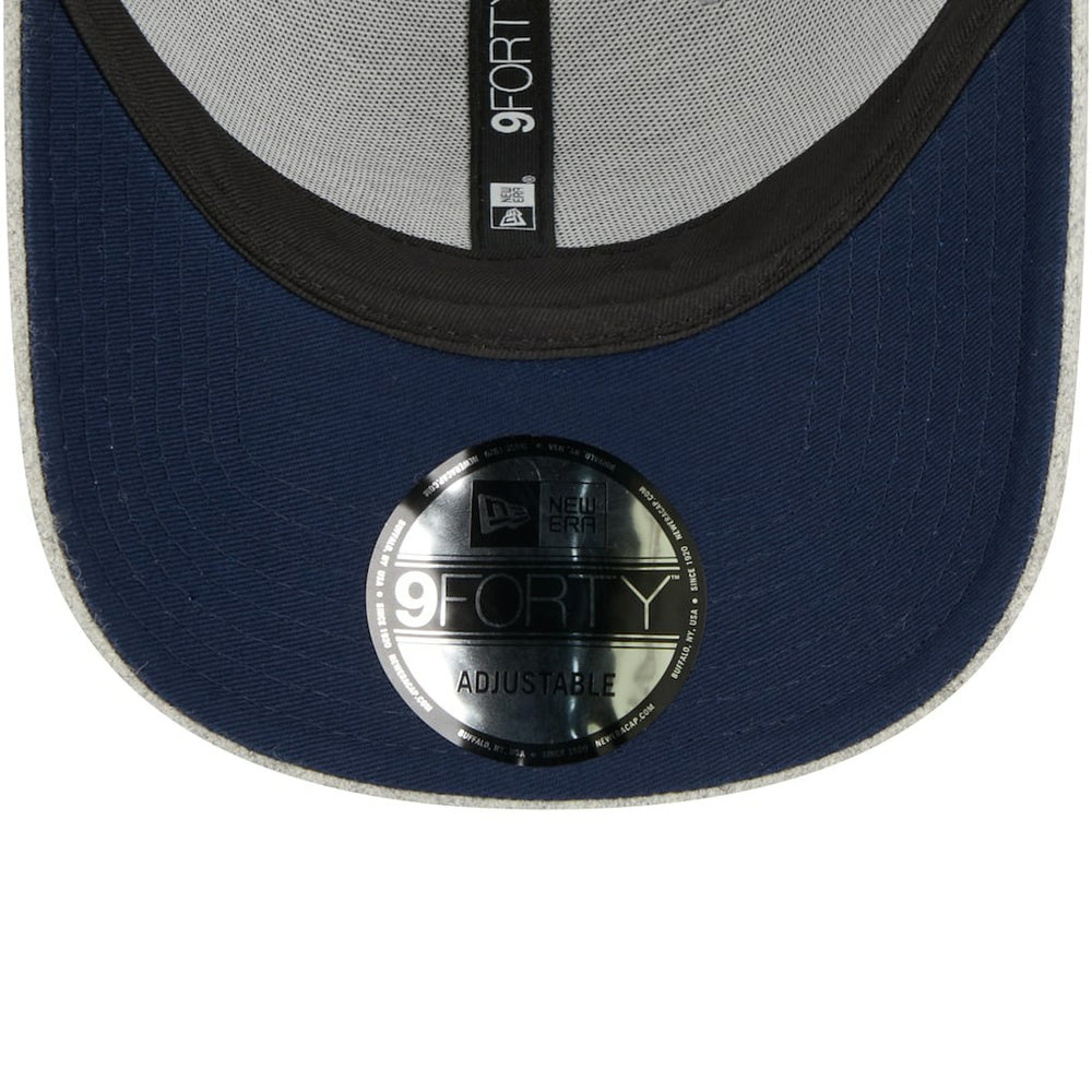 Dallas Cowboys New Era Pop Trucker 9FORTY Adjustable Hat Heather Gray/Navy - NFL