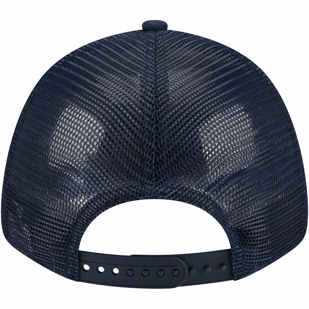Dallas Cowboys New Era Plate 9FORTY Trucker Adjustable Hat Navy - NFL