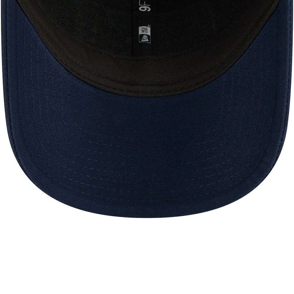 Dallas Cowboys New Era Plate 9FORTY Trucker Adjustable Hat Navy - NFL