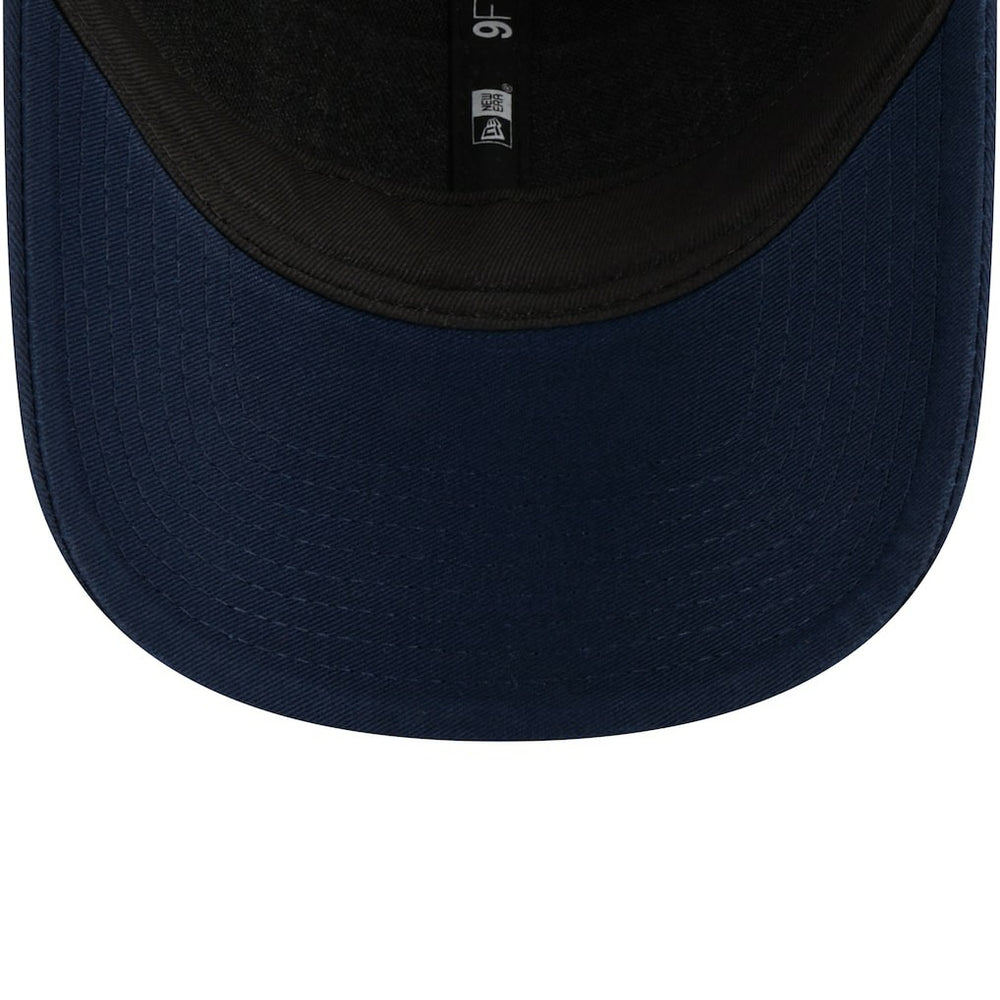Dallas Cowboys New Era Plate 9FORTY Trucker Adjustable Hat Navy - NFL