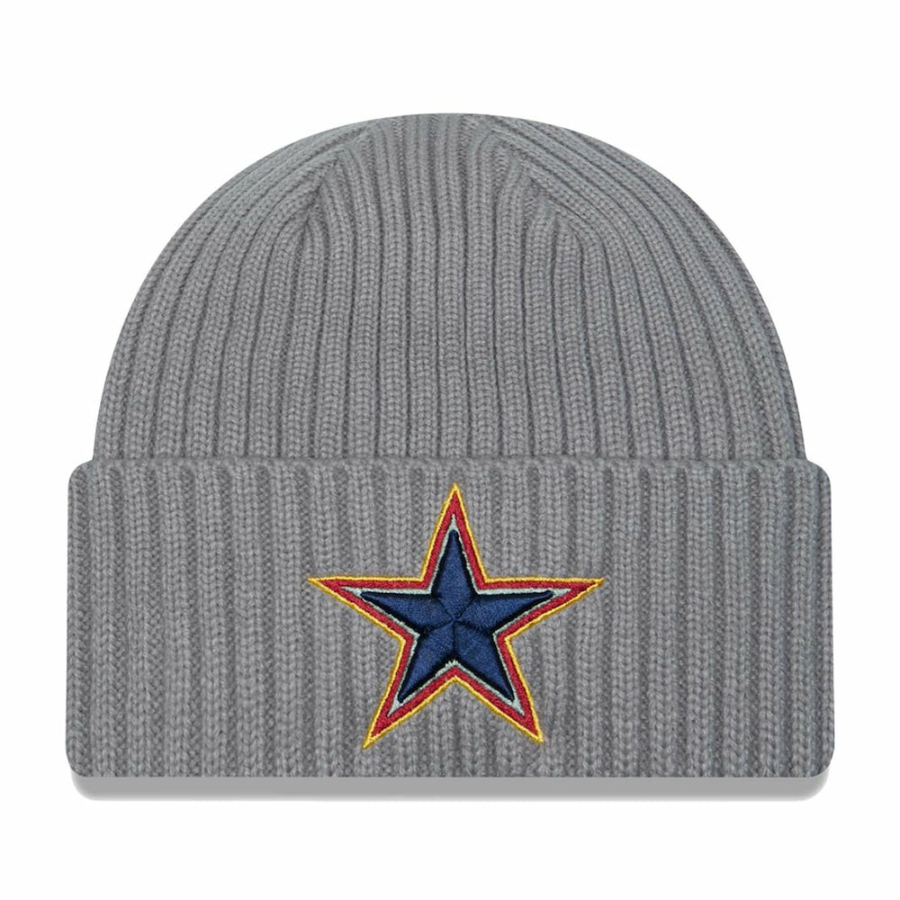 Dallas Cowboys New Era Color Pack Multi Cuffed Knit Hat Gray - NFL