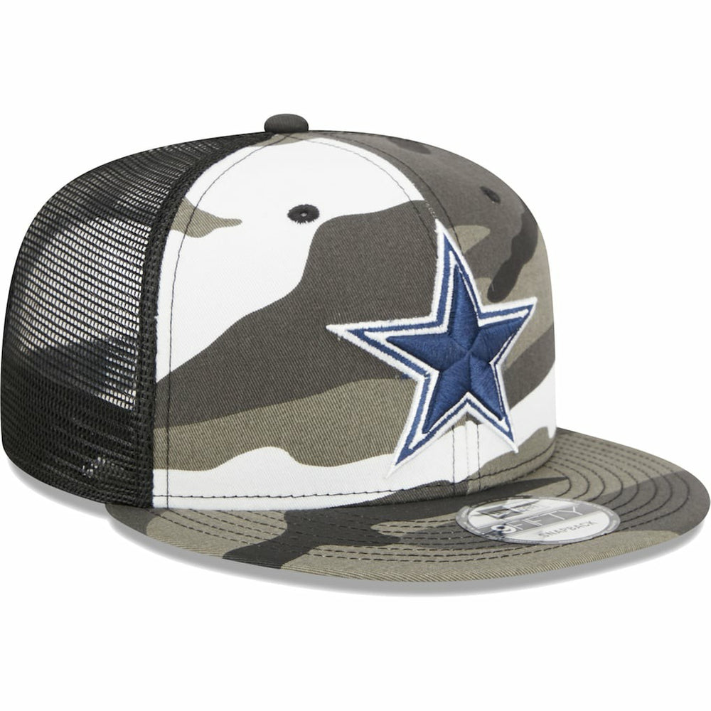 Dallas Cowboys New Era Urban Camo 9FIFTY Trucker Snapback Hat - NFL