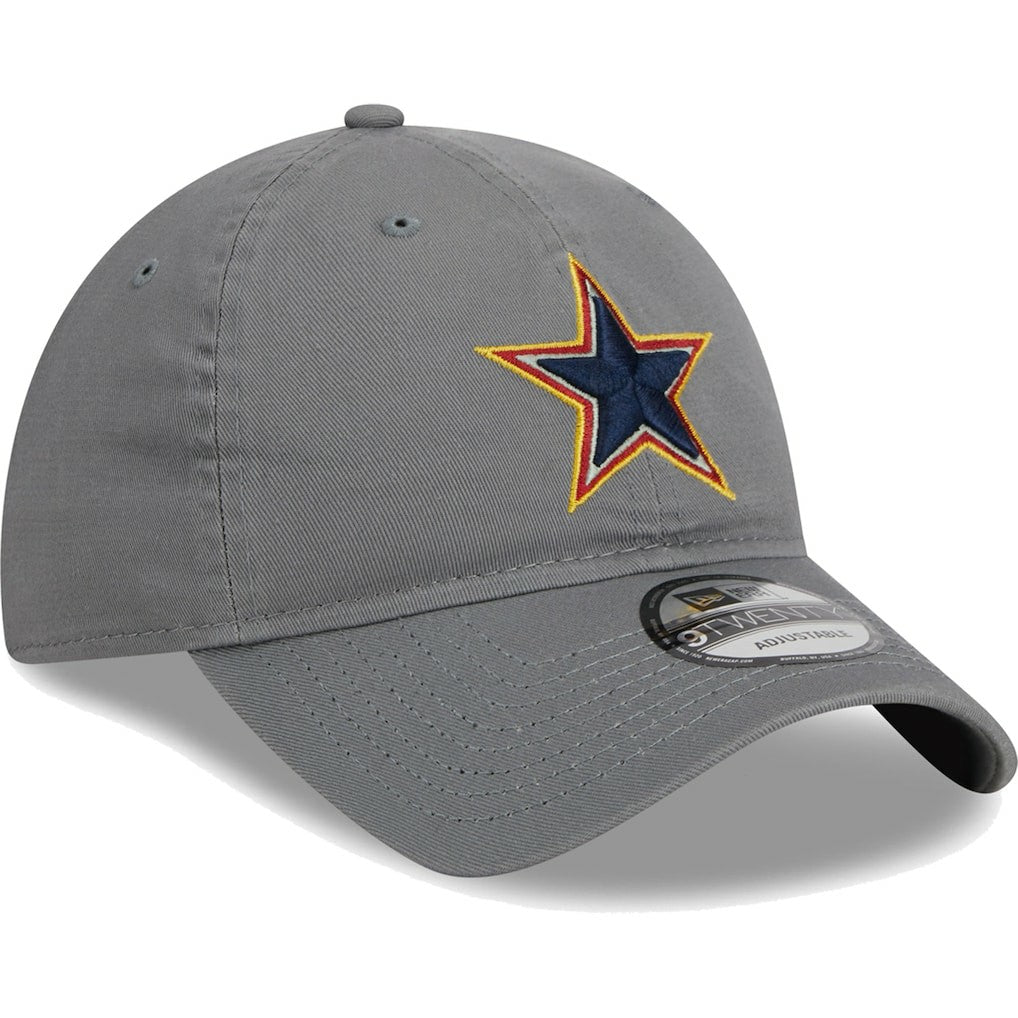 Dallas Cowboys New Era Color Pack 9TWENTY Adjustable Hat Gray - NFL