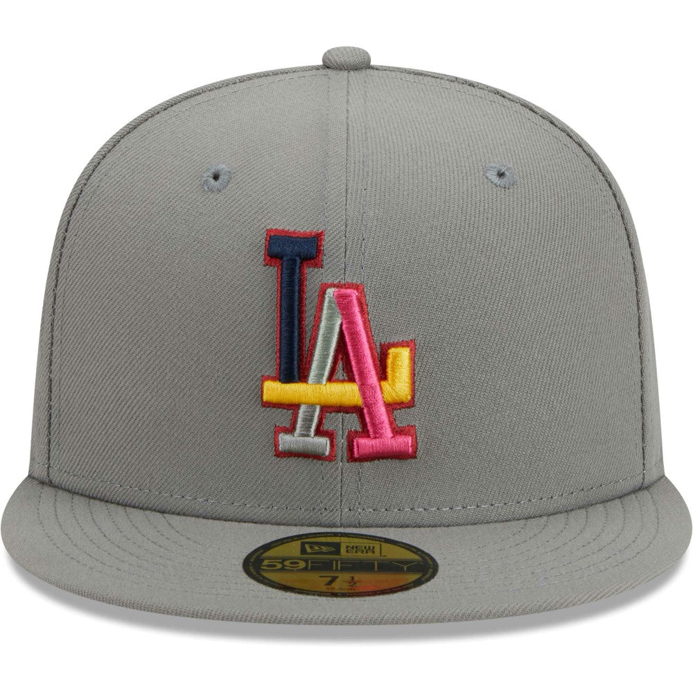 Los Angeles Dodgers New Era Color Pack 59FIFTY Fitted Hat Lifestyle