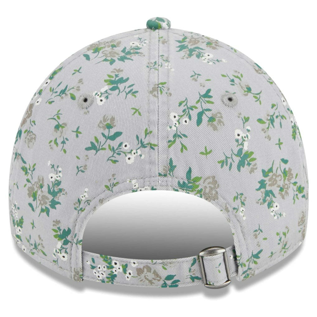 Las Vegas Raiders New Era Girls Youth Bouquet 9TWENTY Adjustable Hat Gray - NFL