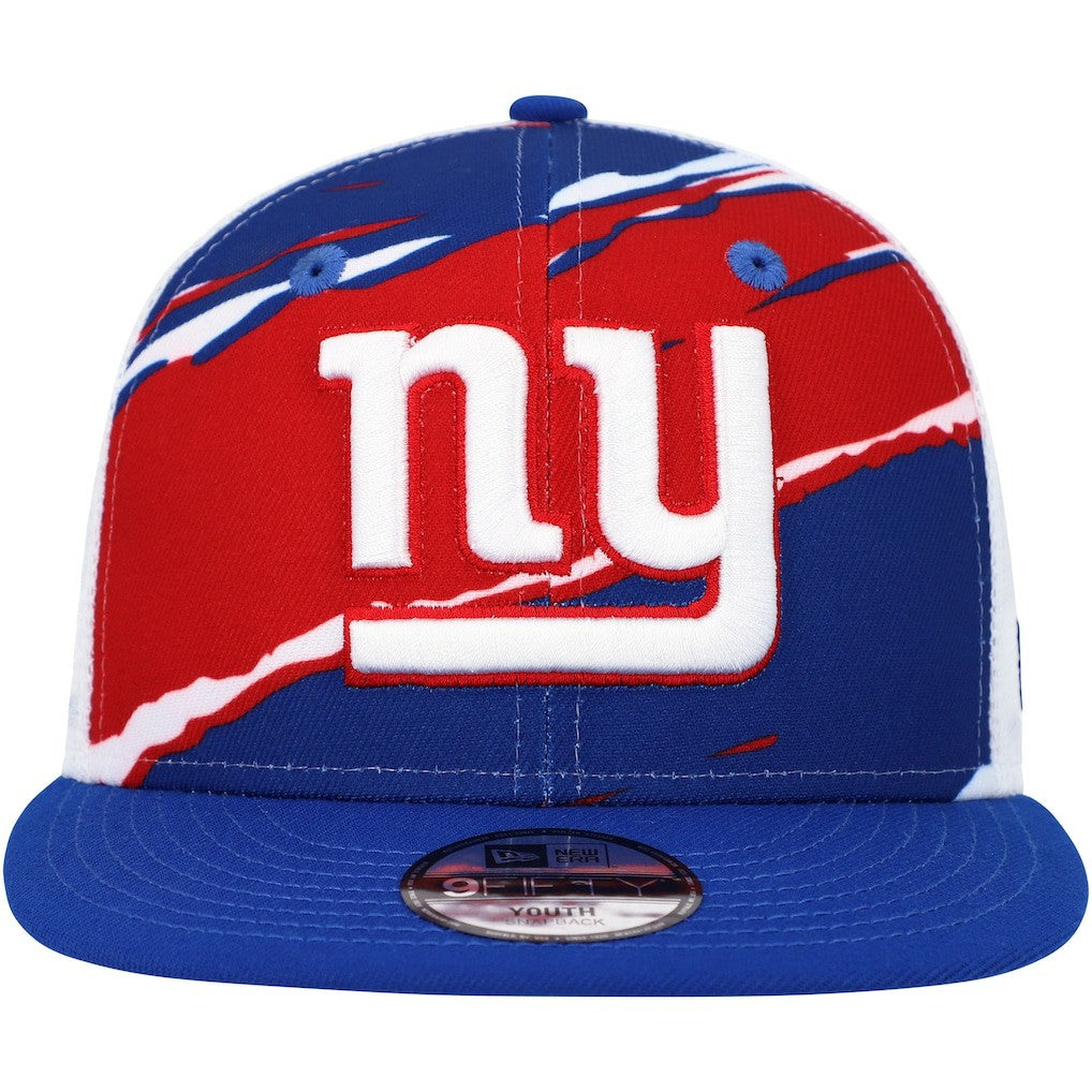 New York Giants New Era Youth Tear 9FIFTY Snapback Hat Royal - NFL
