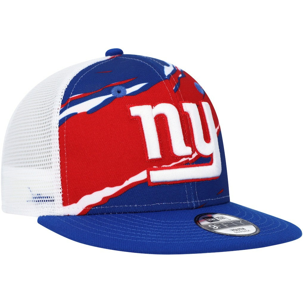 New York Giants New Era Youth Tear 9FIFTY Snapback Hat Royal - NFL