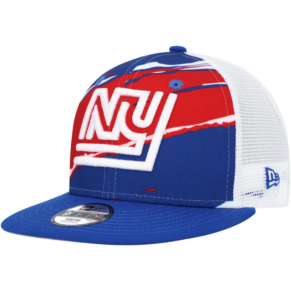 New York Giants New Era Youth Tear 9FIFTY Snapback Hat Royal - NFL
