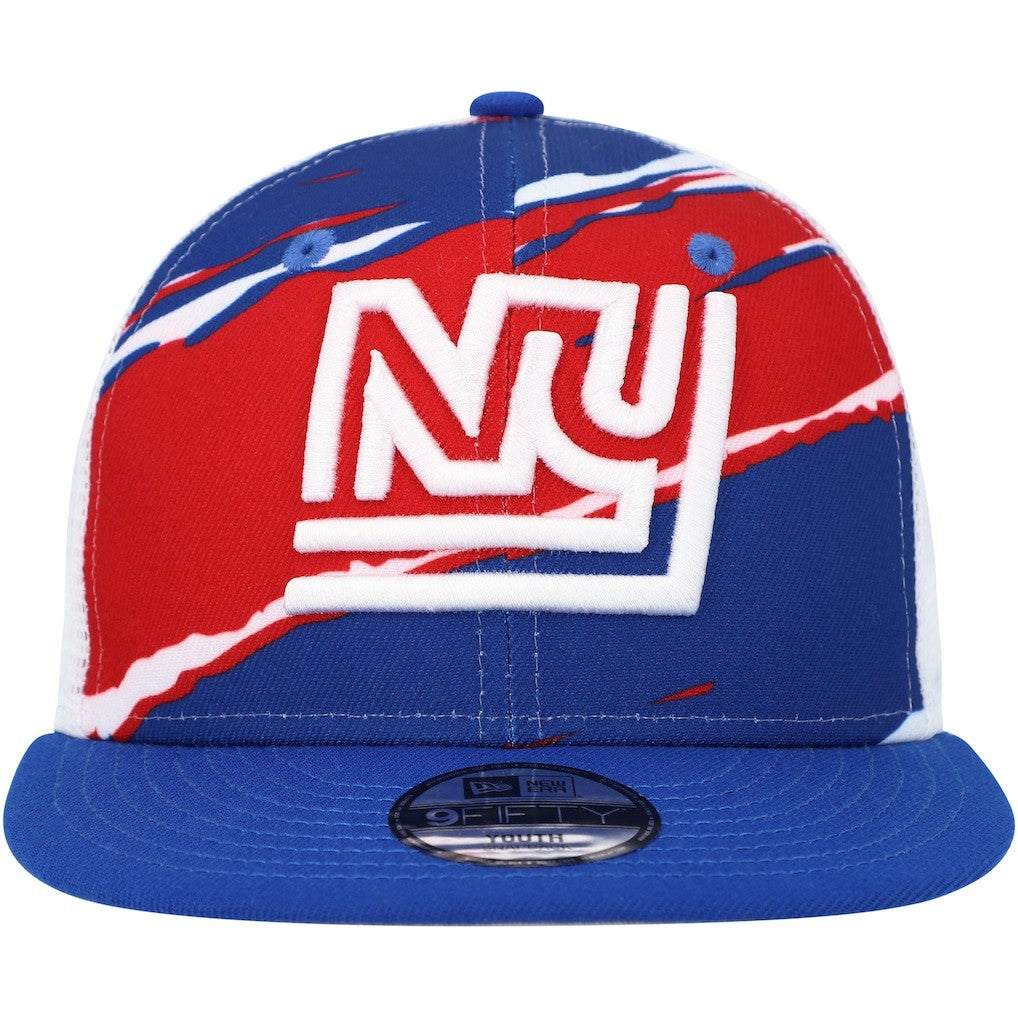 New York Giants New Era Youth Tear 9FIFTY Snapback Hat Royal - NFL