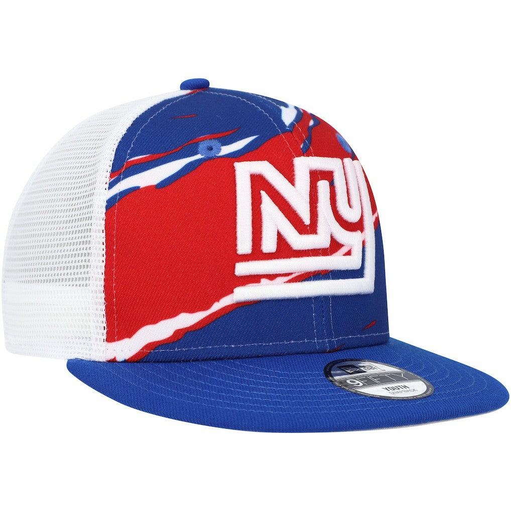 New York Giants New Era Youth Tear 9FIFTY Snapback Hat Royal - NFL