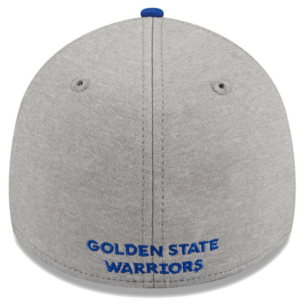 New Era - Golden State Warriors Striped 39THIRTY Flex Hat - Gray/Royal