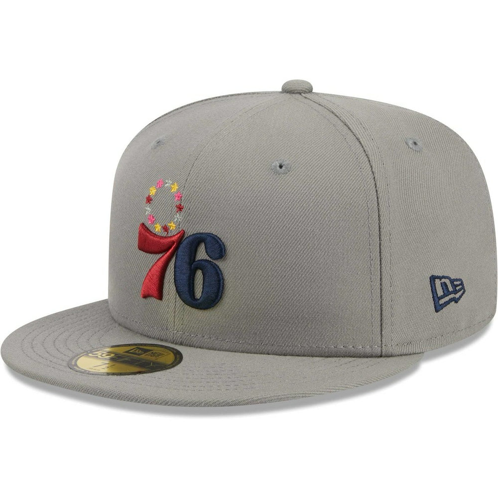 New Era - Philadelphia 76ers Color Pack 59FIFTY Fitted Hat - Gray