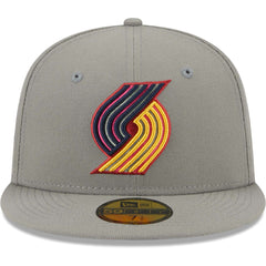 New Era - Portland Trail Blazers Color Pack 59FIFTY Fitted Hat - Gray