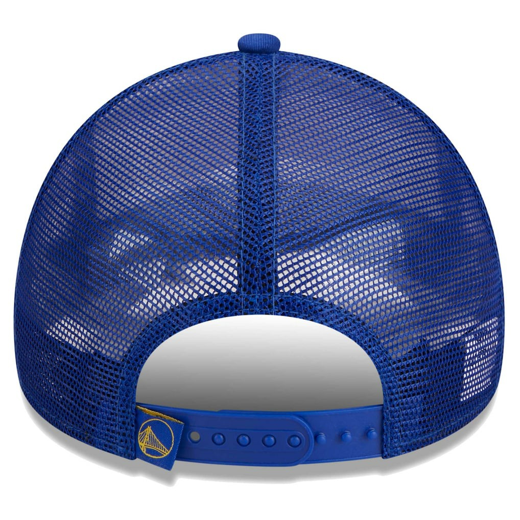 New Era - Golden State Warriors Lift Pass Foam Front Trucker 9FORTY Adjustable Hat - White