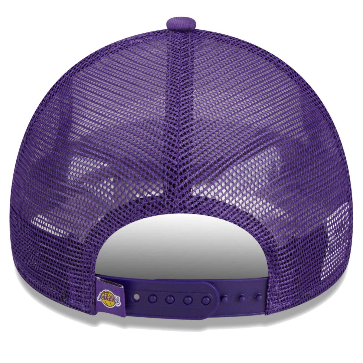 New Era - Los Angeles Lakers Lift Pass Foam Front Trucker 9FORTY Adjustable Hat - White