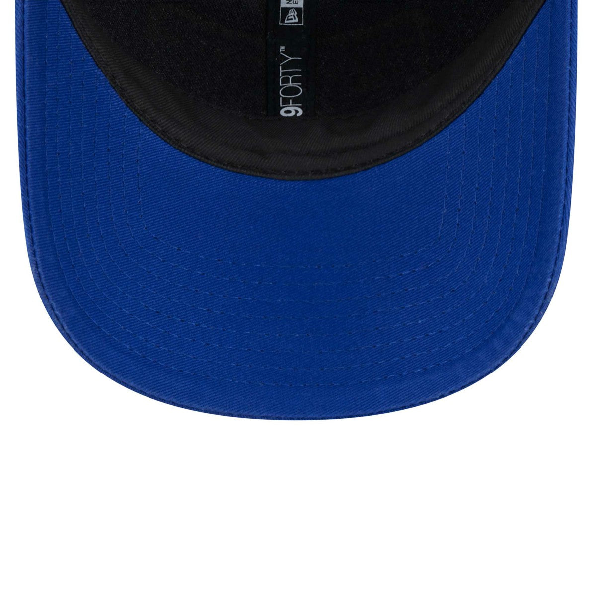 New Era - Golden State Warriors Plate Oversized Patch Trucker 9FORTY Adjustable Hat - Royal