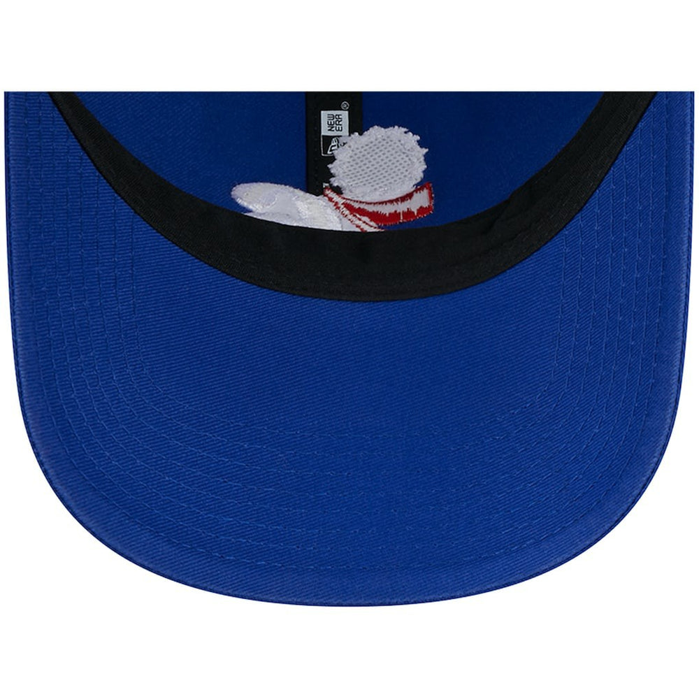 New Era - Philadelphia 76ers Distinct Side Patch Trucker 9TWENTY Adjustable Hat - Royal
