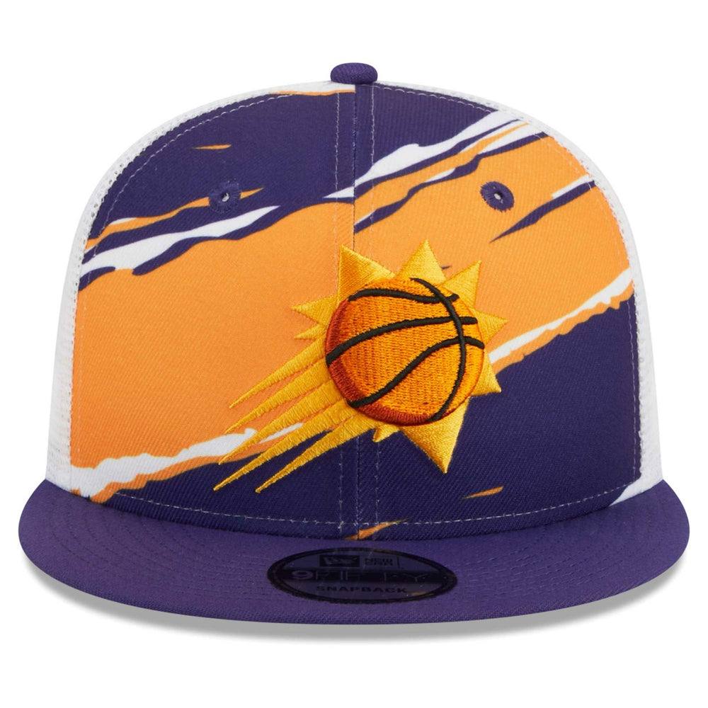 New Era - Phoenix Suns Tear Trucker 9FIFTY Adjustable Hat - Purple/White
