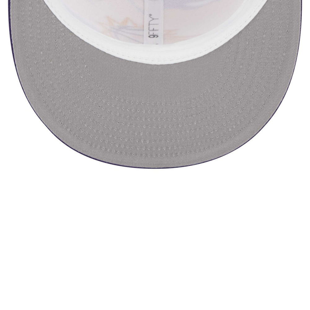 New Era - Phoenix Suns Tear Trucker 9FIFTY Adjustable Hat - Purple/White