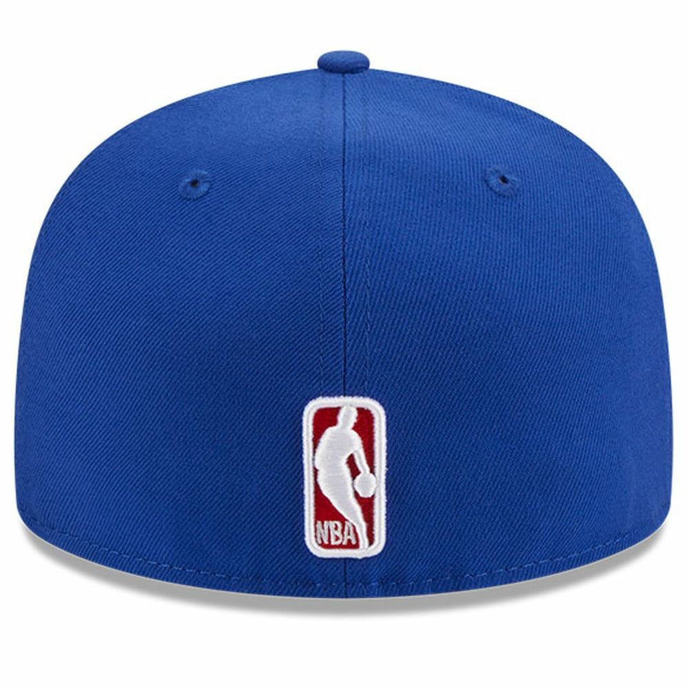 New Era - Philadelphia 76ers Chainstitch Logo Pin 59FIFTY Fitted Hat - Royal