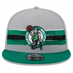 New Era - Boston Celtics Chenille Band 9FIFTY Snapback Hat - Gray