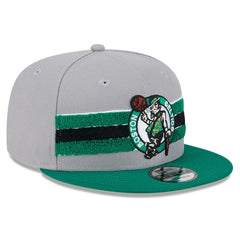 New Era - Boston Celtics Chenille Band 9FIFTY Snapback Hat - Gray