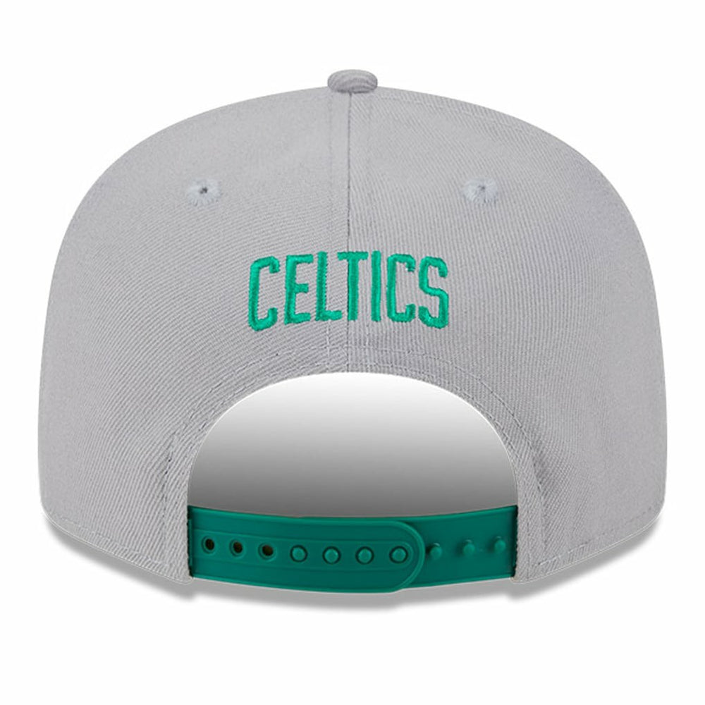 New Era - Boston Celtics Chenille Band 9FIFTY Snapback Hat - Gray