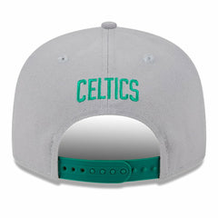 New Era - Boston Celtics Chenille Band 9FIFTY Snapback Hat - Gray