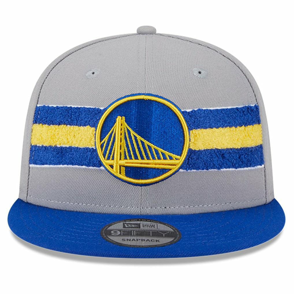 New Era - Golden State Warriors Chenille Band 9FIFTY Snapback Hat - Gray