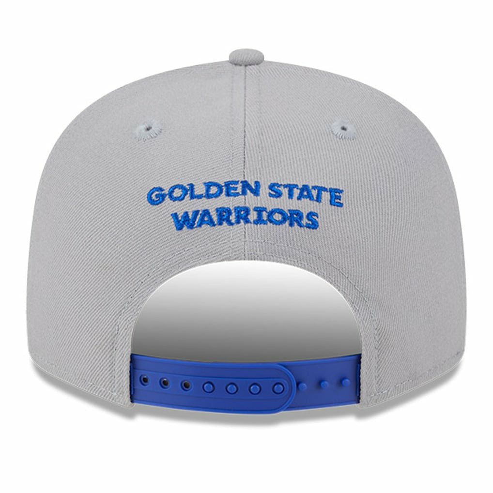 New Era - Golden State Warriors Chenille Band 9FIFTY Snapback Hat - Gray