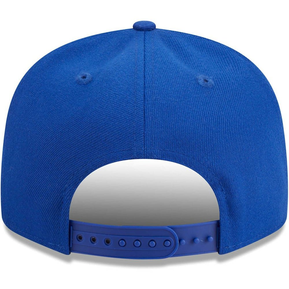 New Era - Golden State Warriors Golden Tall Text 9FIFTY Snapback Hat - Royal