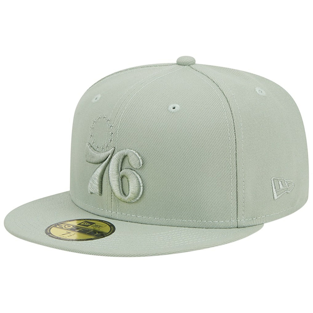 New Era - Philadelphia 76ers Sage Color Pack 59FIFTY Fitted Hat - Light Green