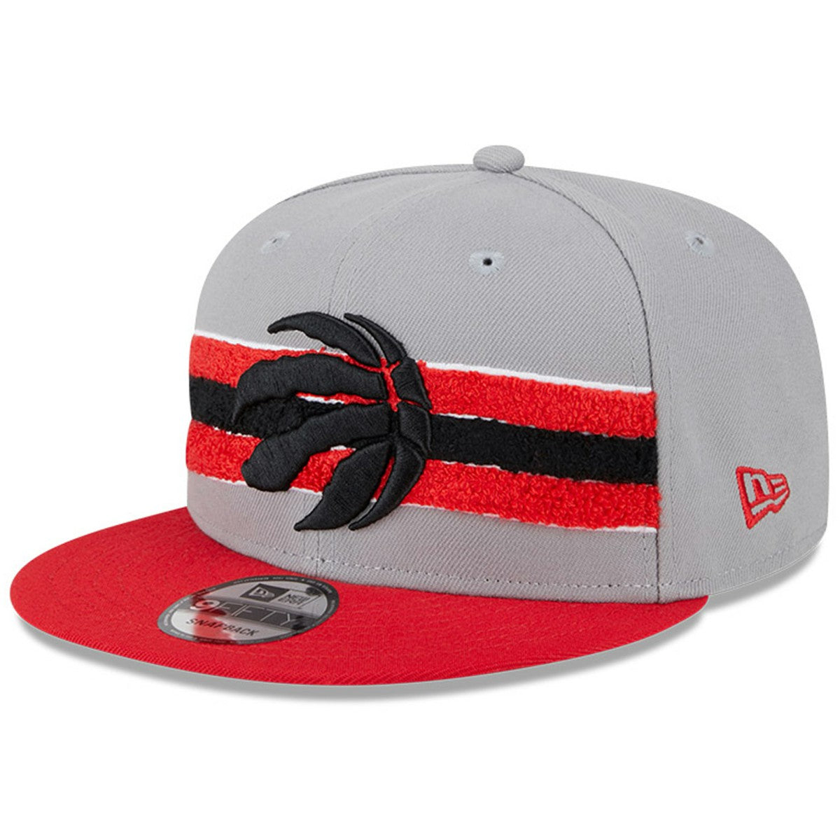 New Era - Toronto Raptors Chenille Band 9FIFTY Snapback Hat - Gray