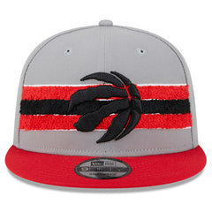 New Era - Toronto Raptors Chenille Band 9FIFTY Snapback Hat - Gray
