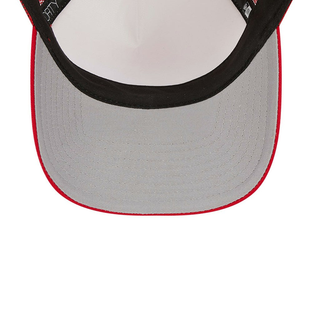 Los Angeles Angels New Era Stacked A-Frame Trucker 9FORTY Adjustable Hat Sale