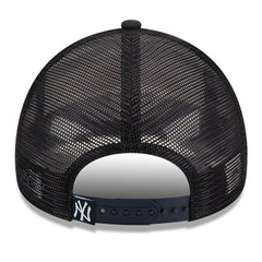 New York Yankees New Era Stacked A-Frame Trucker 9FORTY Adjustable Hat Clearance