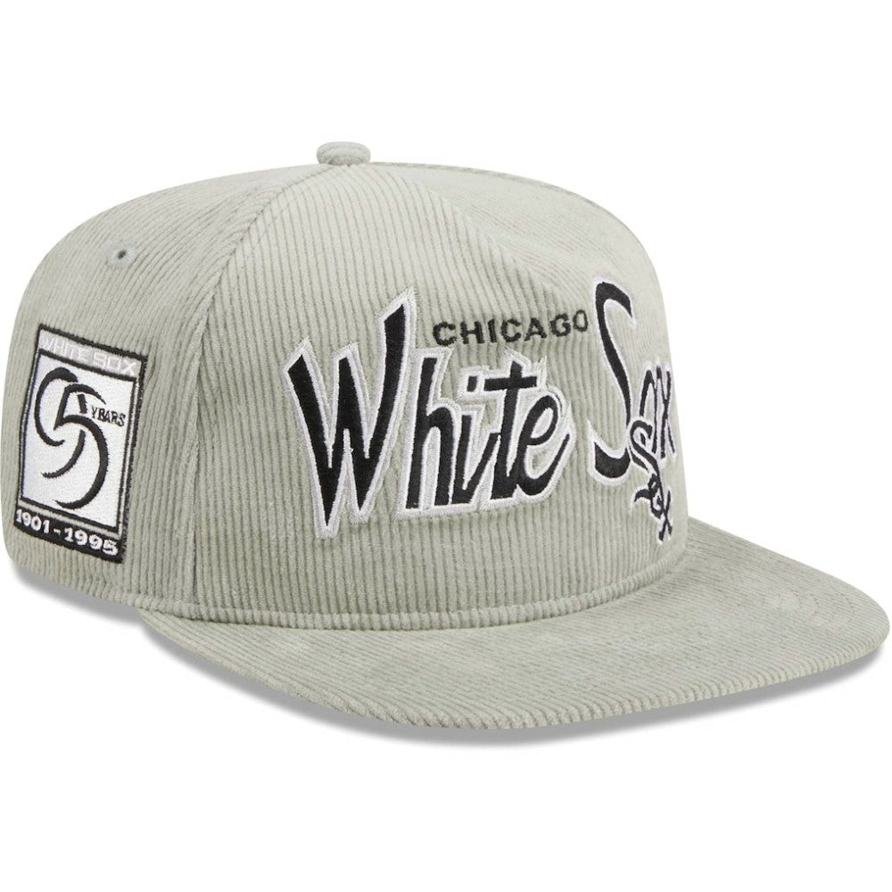 Chicago White Sox New Era Corduroy Golfer Adjustable Hat for sale