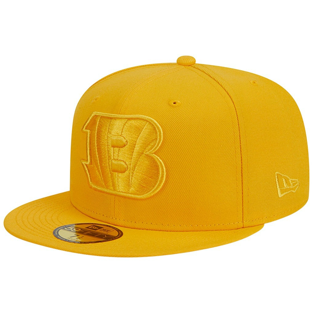 Cincinnati Bengals New Era Color Pack 59FIFTY Fitted Hat Gold - NFL