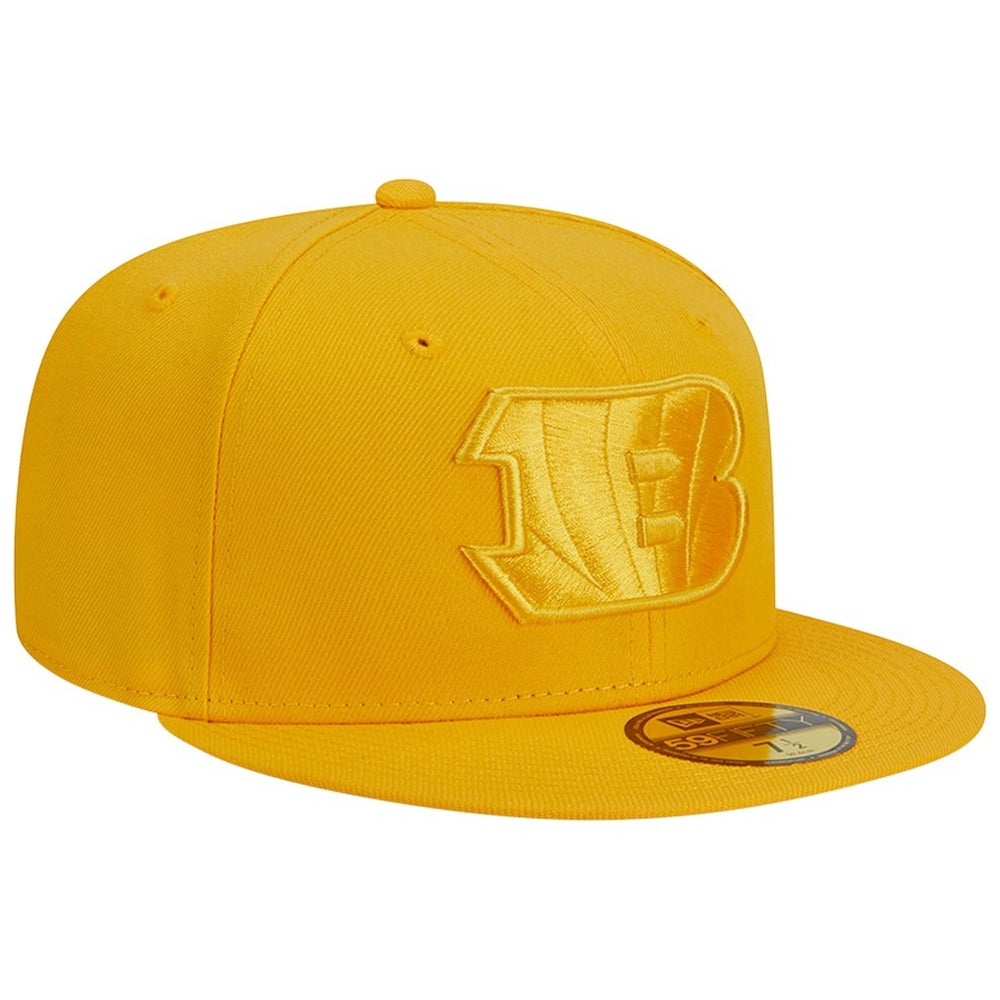 Cincinnati Bengals New Era Color Pack 59FIFTY Fitted Hat Gold - NFL